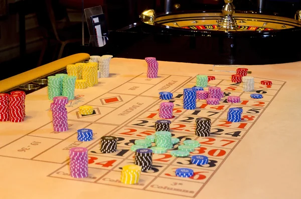 stock image Roulette table