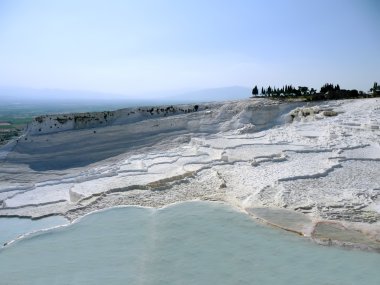 pamukkale beyaz kireçtaşı