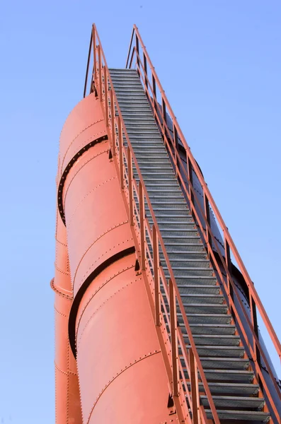 工业梯 — 图库照片