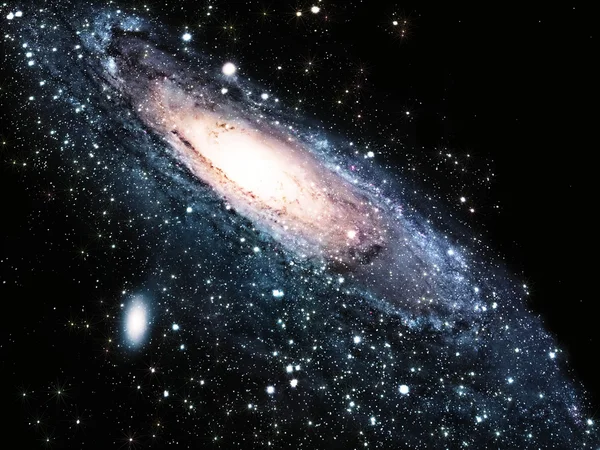 宇宙の渦巻銀河 — ストック写真