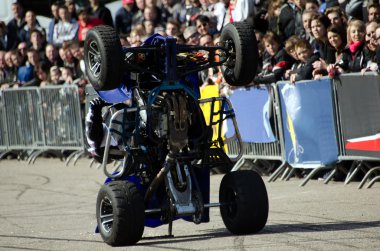 quad Bisiklet gösterisi