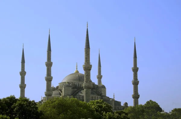 Blauwe moskee van istanbul — Stockfoto