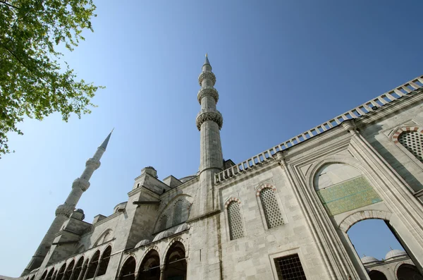 伊斯坦布尔的蓝色清真寺 — 图库照片