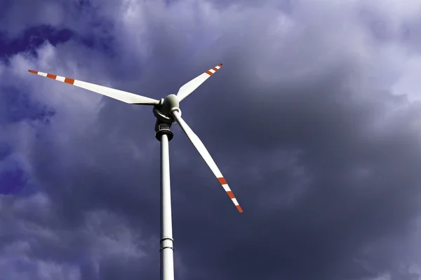 Turbin wiatrowych — Zdjęcie stockowe