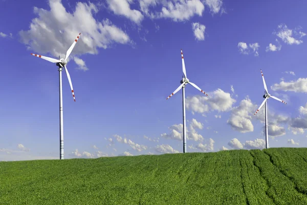 Wind Turbines Farm — Stock Photo, Image