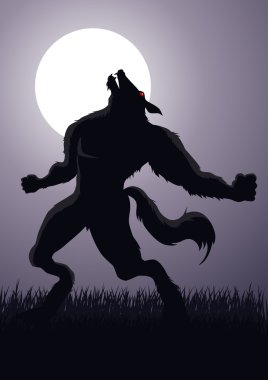 Werewolf clipart