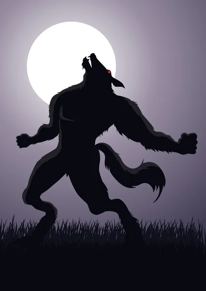 Loup-garou — Image vectorielle