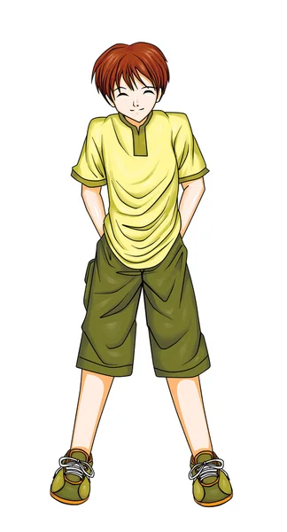 Manga Boy — Stock Photo, Image