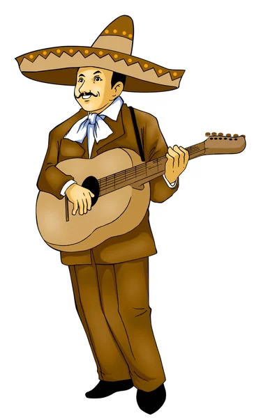 stock image Mexican Musician