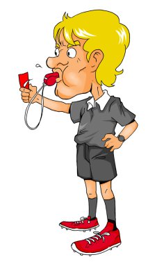 Referee clipart