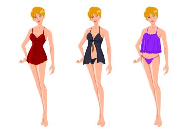 Babydoll Lingerie clipart