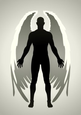 Angel Figure clipart