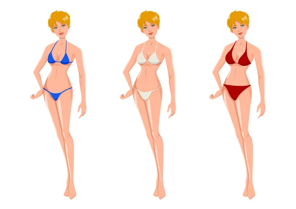 Bikini — Image vectorielle