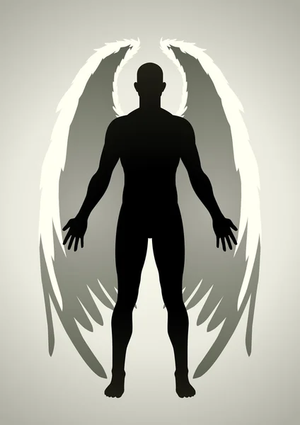 Ангел фігура — стоковий вектор