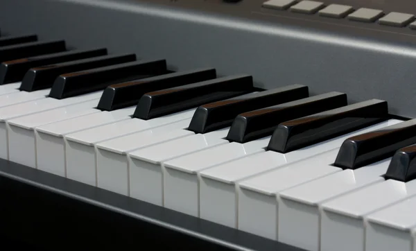 Електронні клавіатури фортепіано — стокове фото