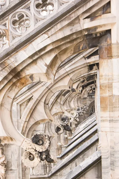 stock image Details of the Cathedral of Milan