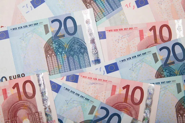 Euro geld achtergrond — Stockfoto
