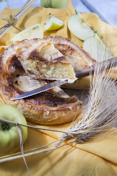 イタリアン ・ ペストリー、パイをりんご — ストック写真