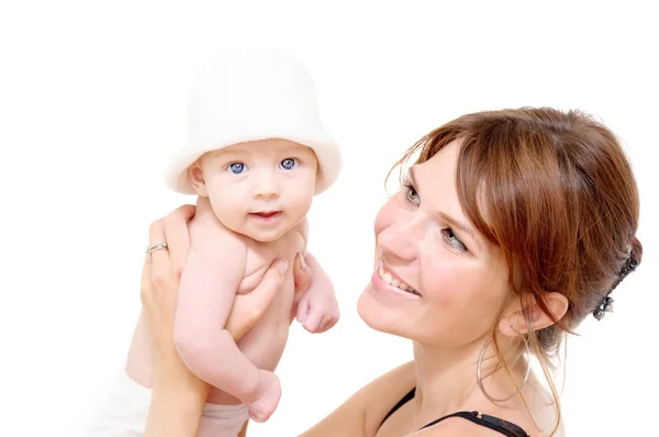 Mother and small baby — Stock Photo, Image