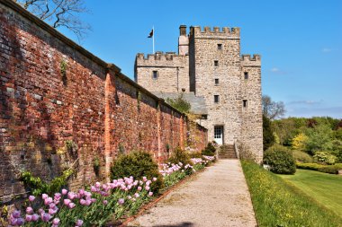 Sizergh Castle medieval keep clipart