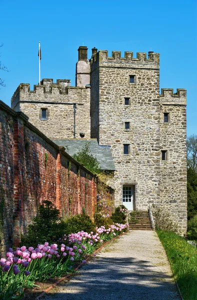 Middeleeuwse steen houden in sizergh castle — Stockfoto