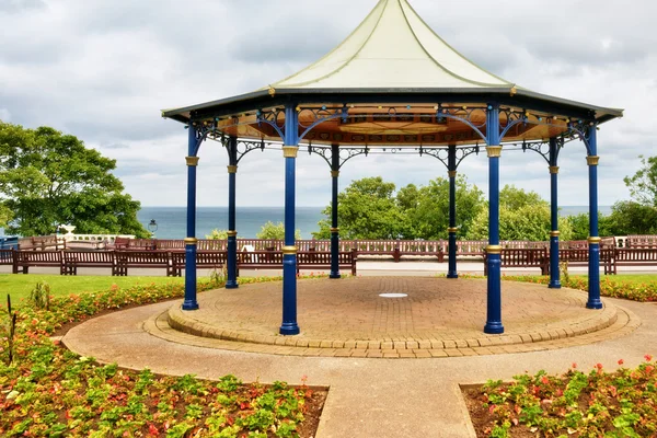 Traditionele Engelse bandstand — Stockfoto