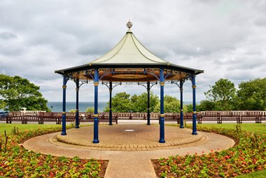 Ornamental English bandstand clipart