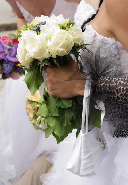 Malý svatební kytice — Stock fotografie