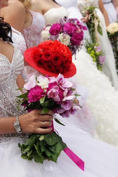 Piccolo bouquet da sposa — Foto Stock