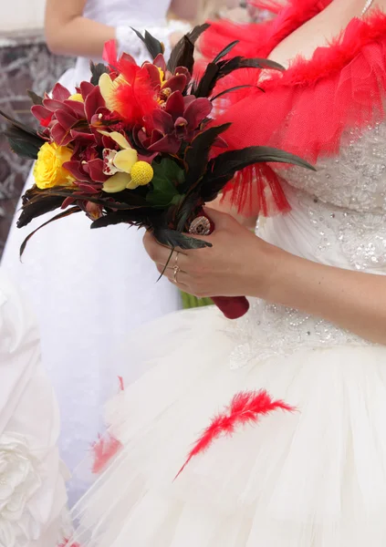 Piccolo bouquet da sposa — Foto Stock