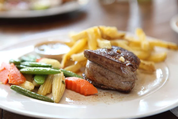 Filet mignon beef steak — Stock Photo, Image