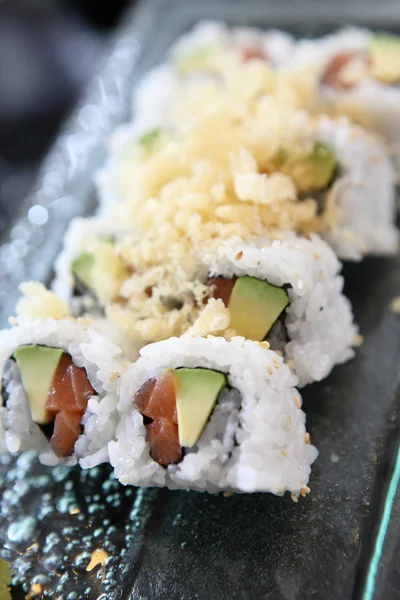 stock image California rolls with salmon and avocado