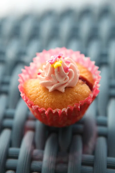 Cupcake rosa — Foto Stock