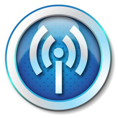 Wireless WLAN icon clipart