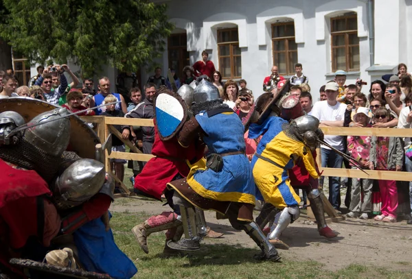 Şövalye savaşı — Stok fotoğraf