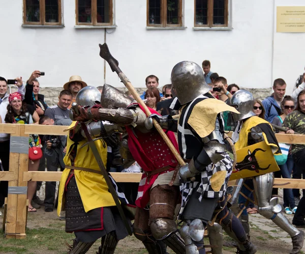 Şövalye savaşı — Stok fotoğraf