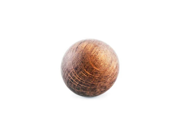 Bola de madeira — Fotografia de Stock