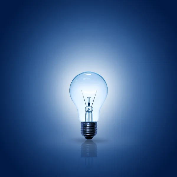 Light bulb background — Stock Photo, Image