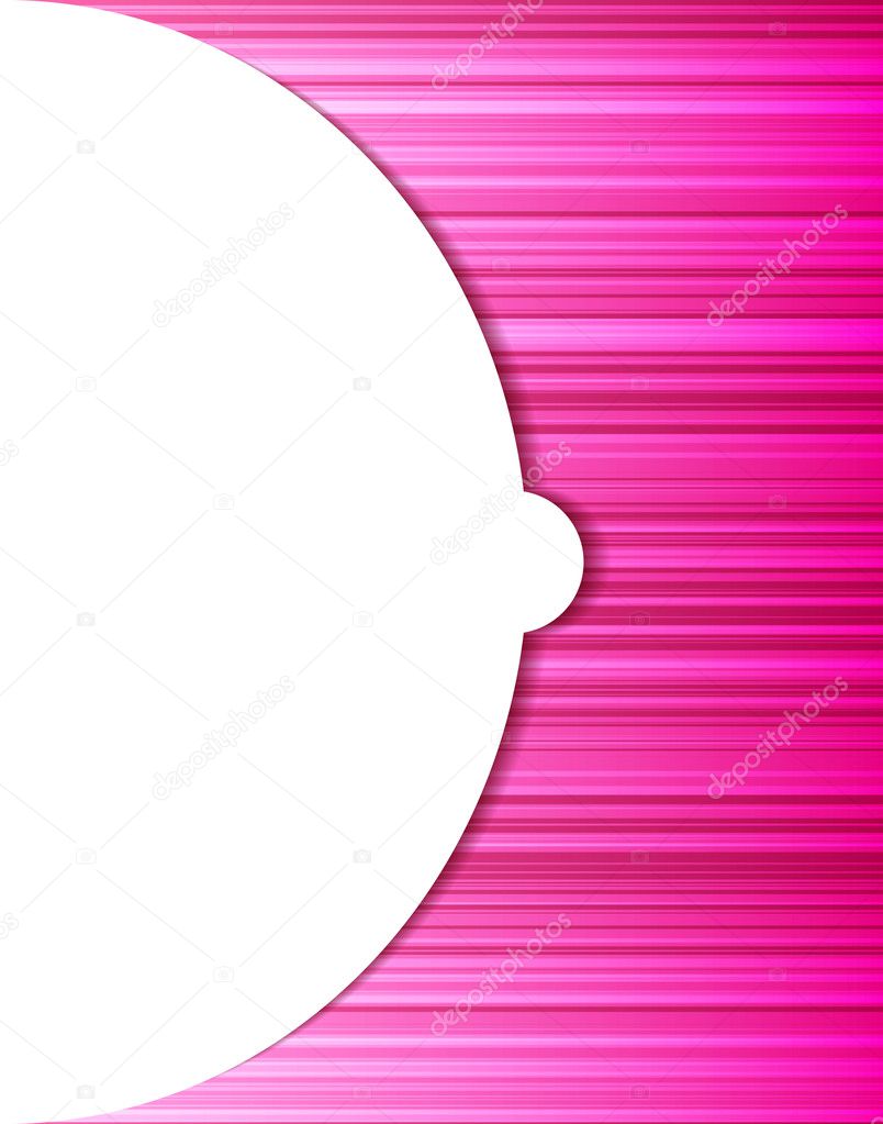 Abstract cover envelope pink background
