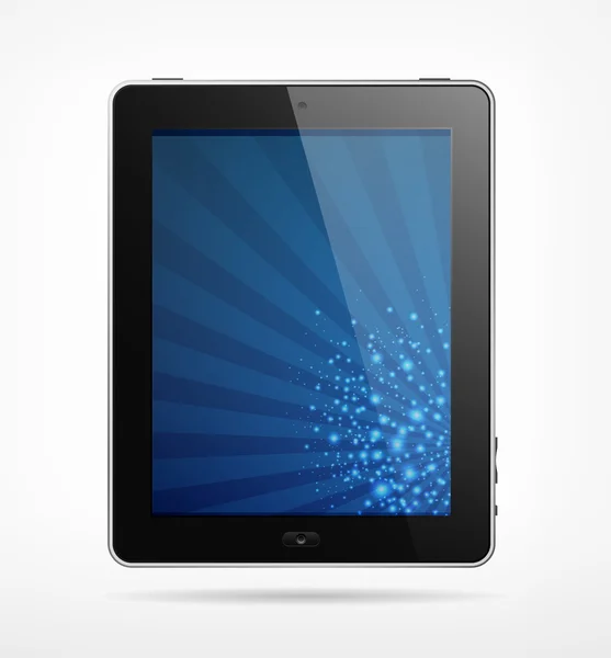 Tabletta számítógép mobil telefon background — Stock Vector