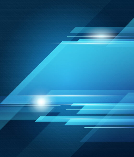 Abstract vector blue transparency background