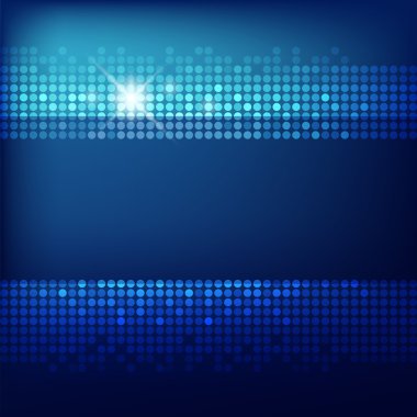 Abstract Technology blue background clipart