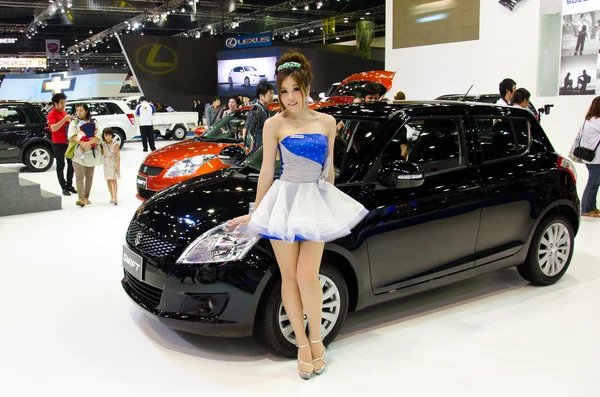 Автомобиль Suzuki Swift с неустановленной моделью — стоковое фото