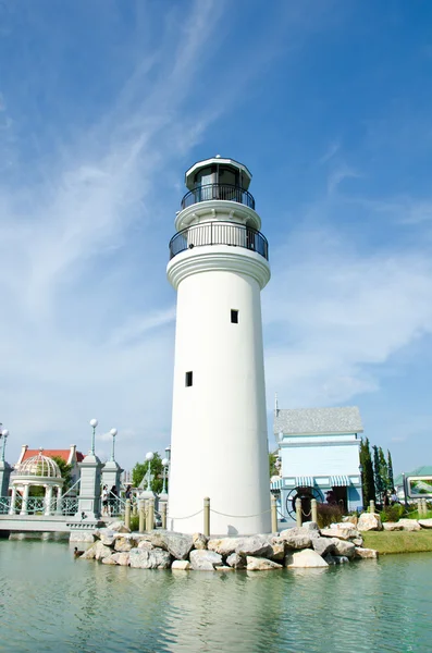 stock image White lighthouse