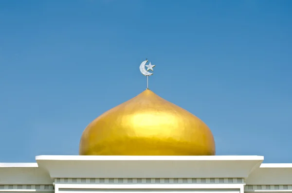 Csillagok és egy hónap, az iszlám szimbólumok. — Stock Fotó