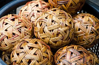 Rattan ball clipart