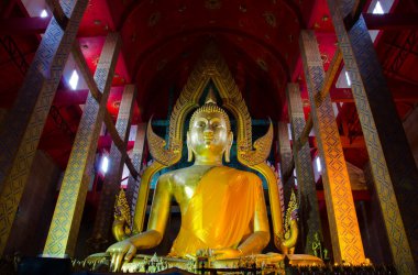 büyük altın buddha heykeli
