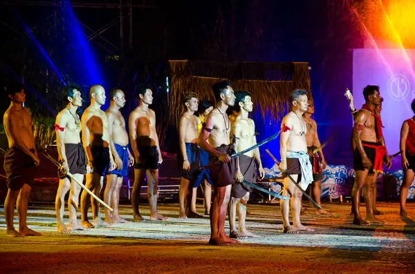 Фестиваль света и звука в Таиланде — стоковое фото