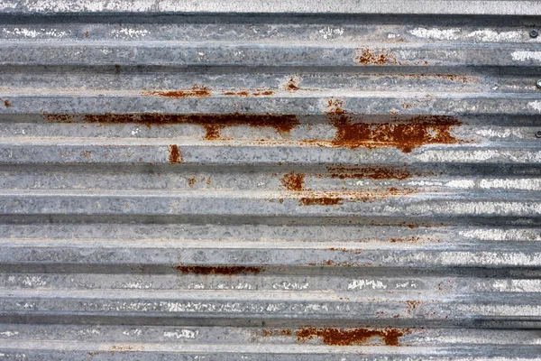 Textura em metal ondulado — Fotografia de Stock