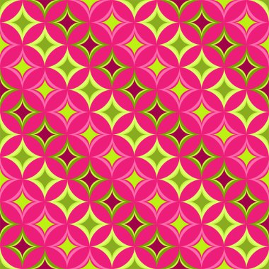 Pink seamless pattern clipart